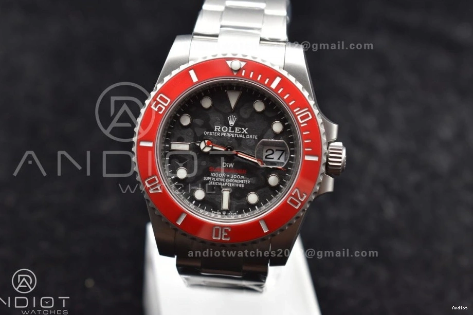 SS Best DIW VSF Edition Sandblasted Bracelet VS3135 On 1:1 Submariner Pluto 0424